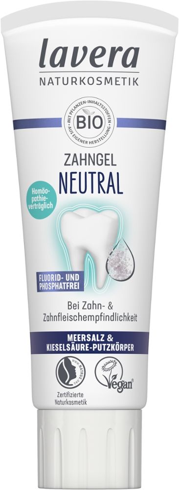 lavera ZAHNGEL NEUTRAL 75 ml Zahncreme