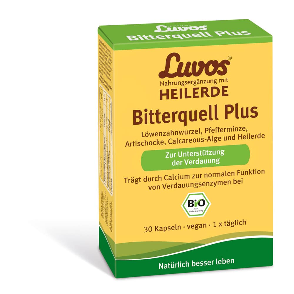 Luvos HEILERDE Bitterquell Plus  30 St Kapseln