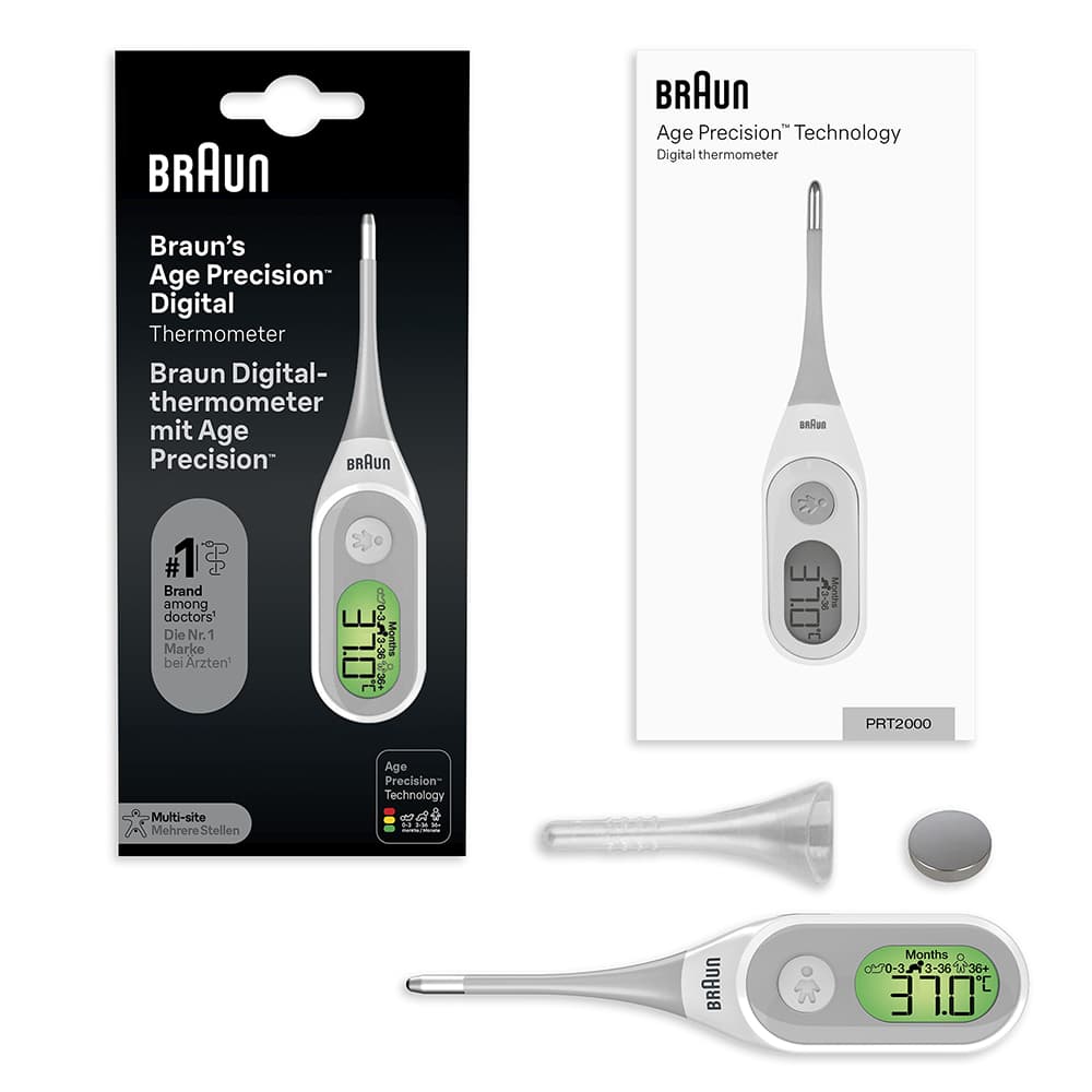 BRAUN THERMOMETER digital AgePrecision PRT2000 1 St
