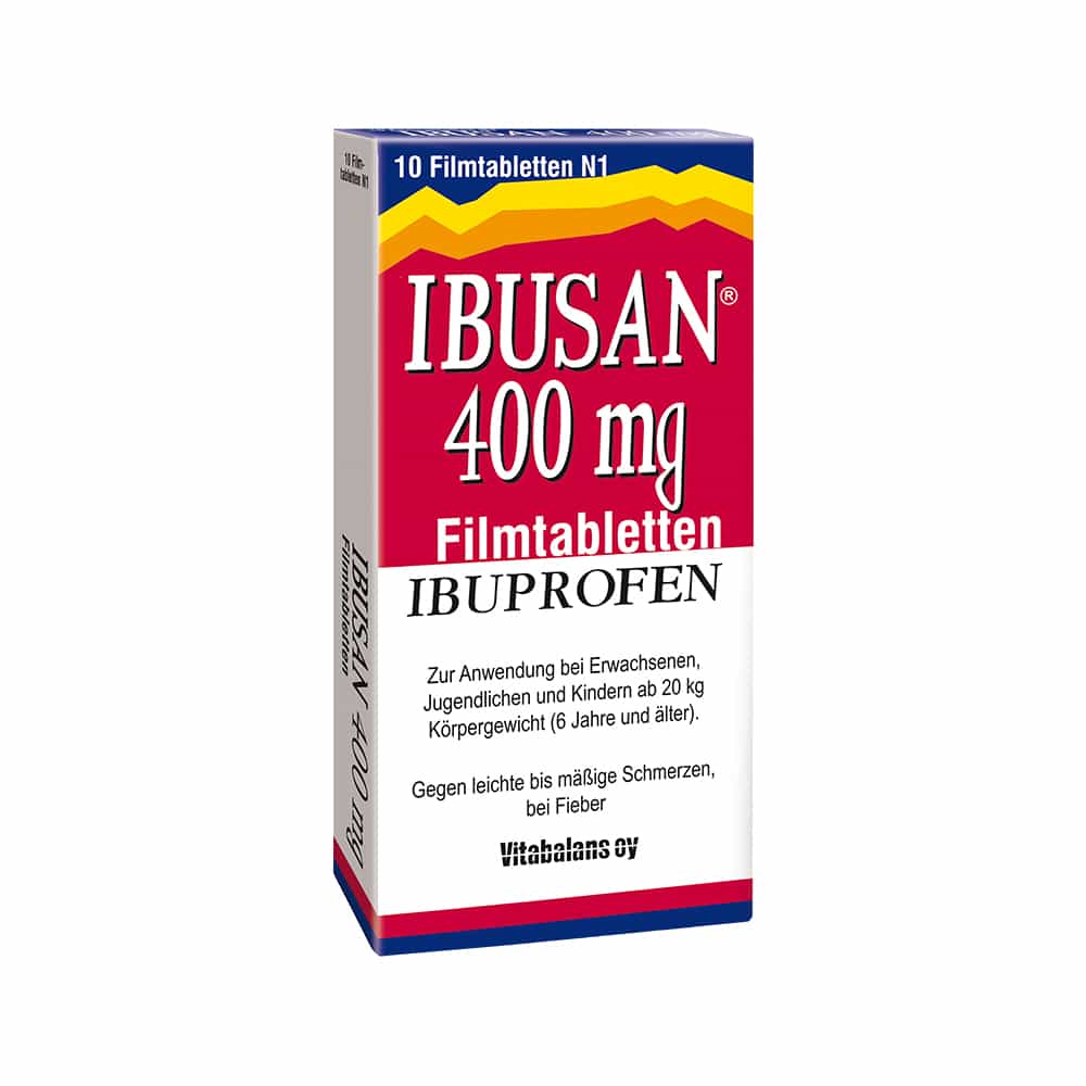 Ibusan 400mg 10 St Filmtabletten