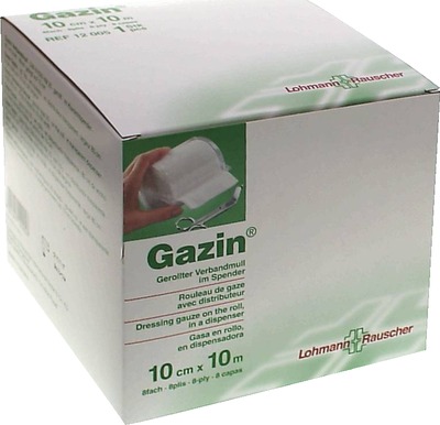 GAZIN Verbandmull 10 cmx10 m 8fach 1 St Verband