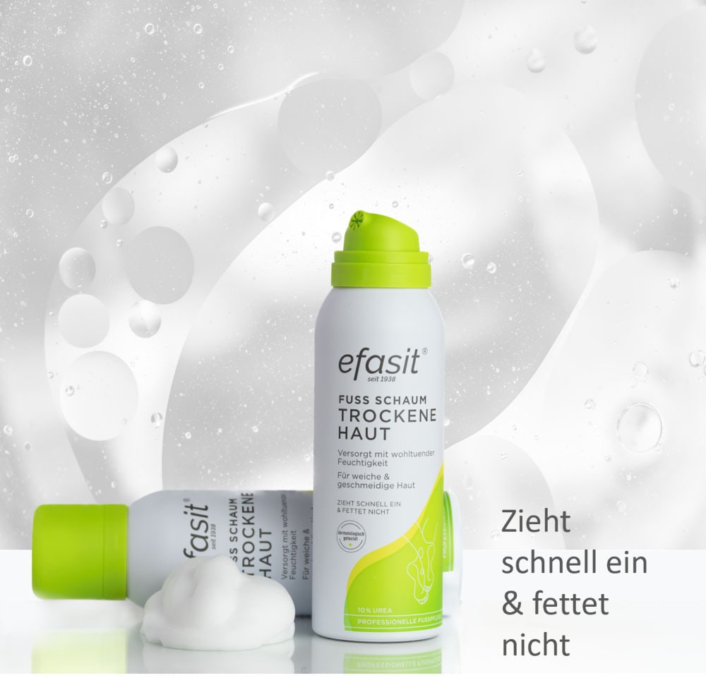efasit FUSS SCHAUM TROCKENE HAUT 125 ml Schaum