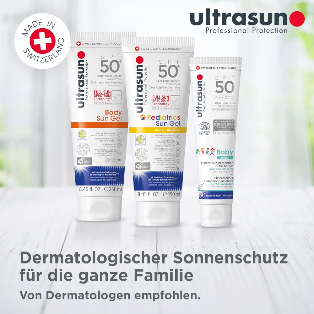 ultrasun Body Sun Gel SPF 50+ 250 ml Gel