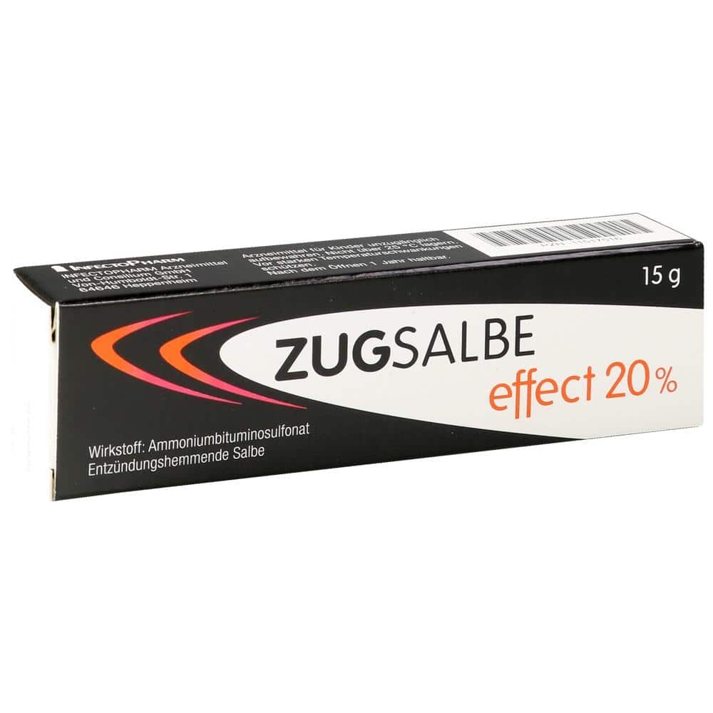 ZUGSALBE effect 20% Salbe 15 g Salbe