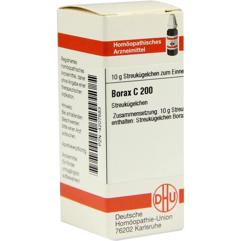 BORAX C 200 Globuli 10 g Globuli