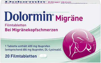 Dolormin Migräne bei Migräneattacken