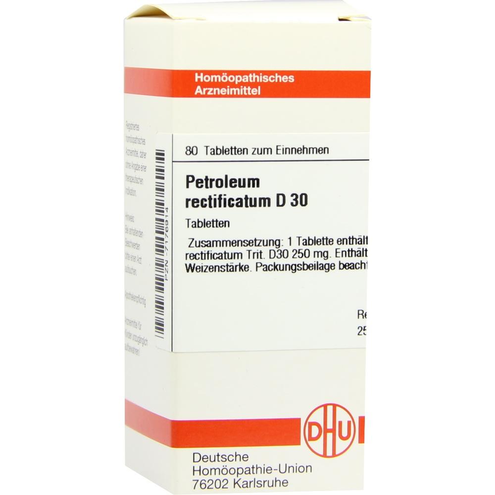 PETROLEUM RECTIFICATUM D 30 Tabletten 80 St Tabletten