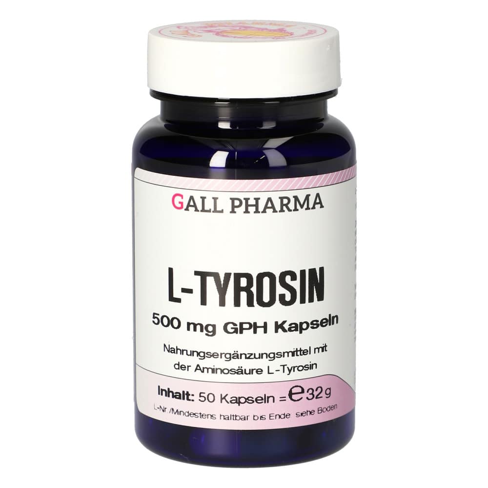 L-TYROSIN 500 mg Kapseln 50 St Kapseln