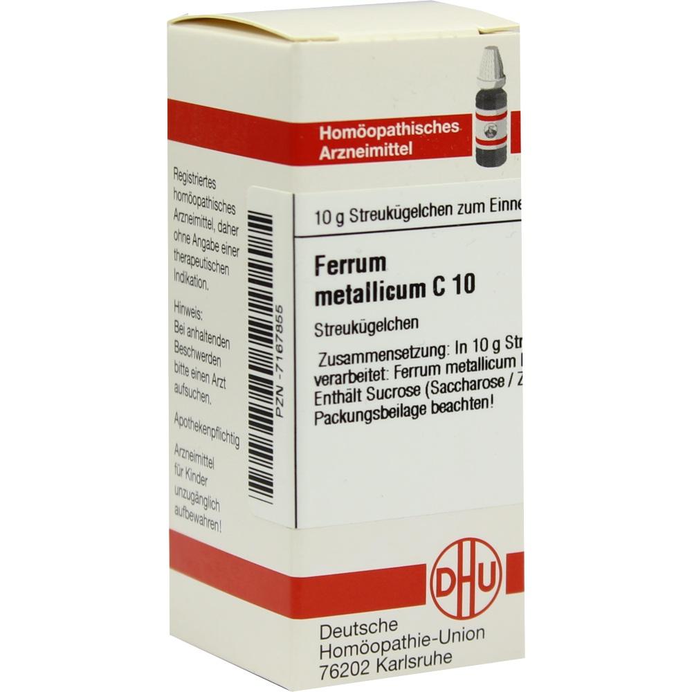 FERRUM METALLICUM C 10 Globuli 10 g Globuli