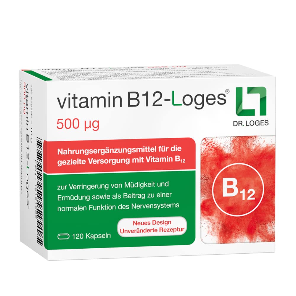 vitamin B12-Loges 500 µg 120 St Kapseln