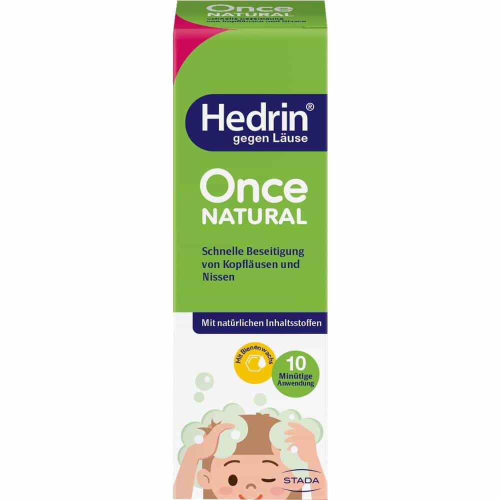 Hedrin gegen Läuse Once NATURAL  100 ml Liquidum
