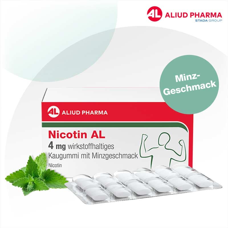 Nicotin AL 4 mg 96 St Kaugummi