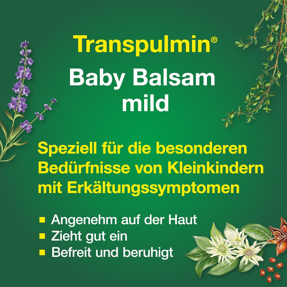 Transpulmin Baby Balsam mild 40 ml Balsam
