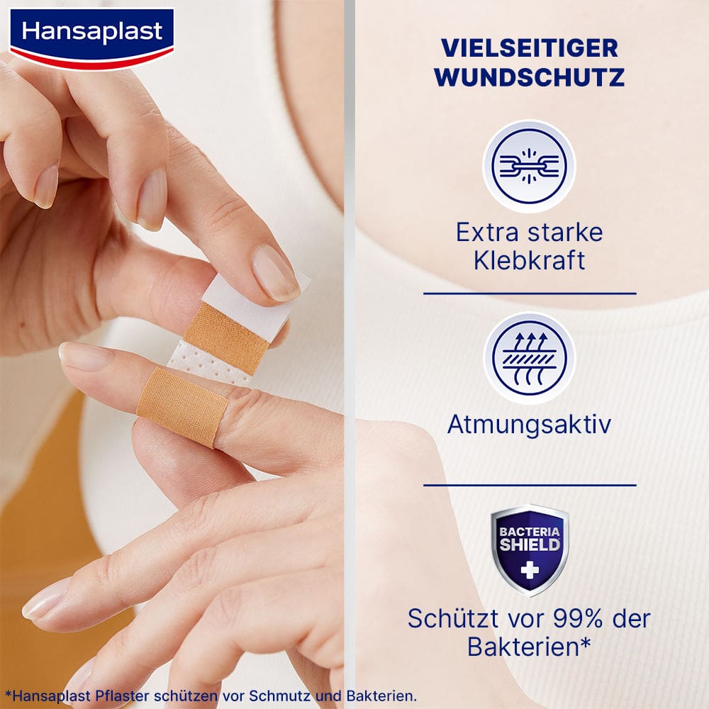 Hansaplast CLASSIC Atmungsaktiv 4cmx5m 1 St Pflaster