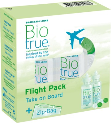 BIOTRUE All in one Lösung Flight Pack 2X60 ml