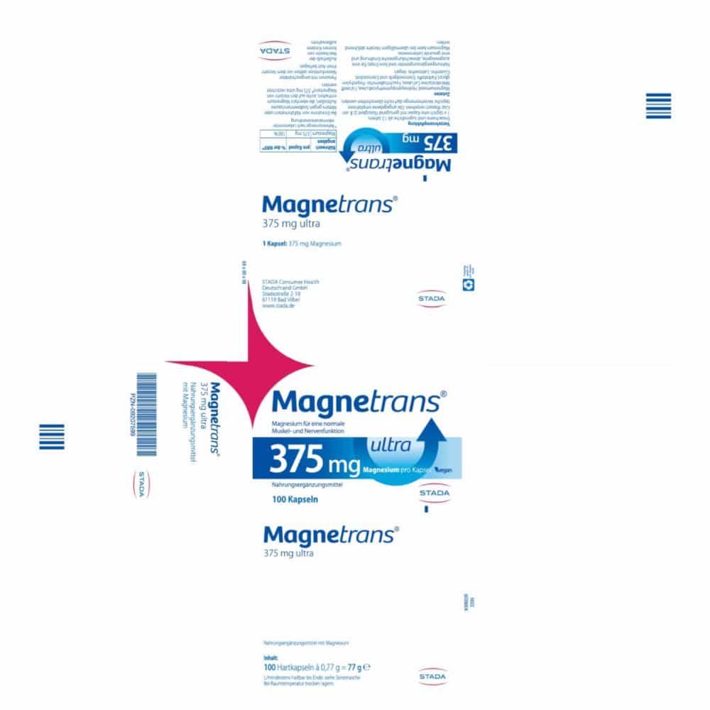 Magnetrans ultra 375 mg 100 St Kapseln