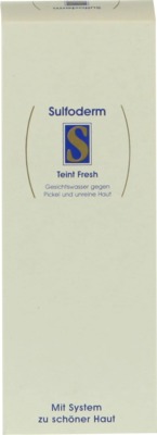 SULFODERM S Teint Fresh Gesichtswasser 150 ml Lotion