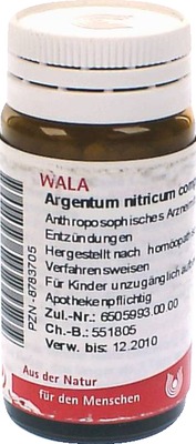 Argentum nitricum comp. Globuli 20 g Globuli