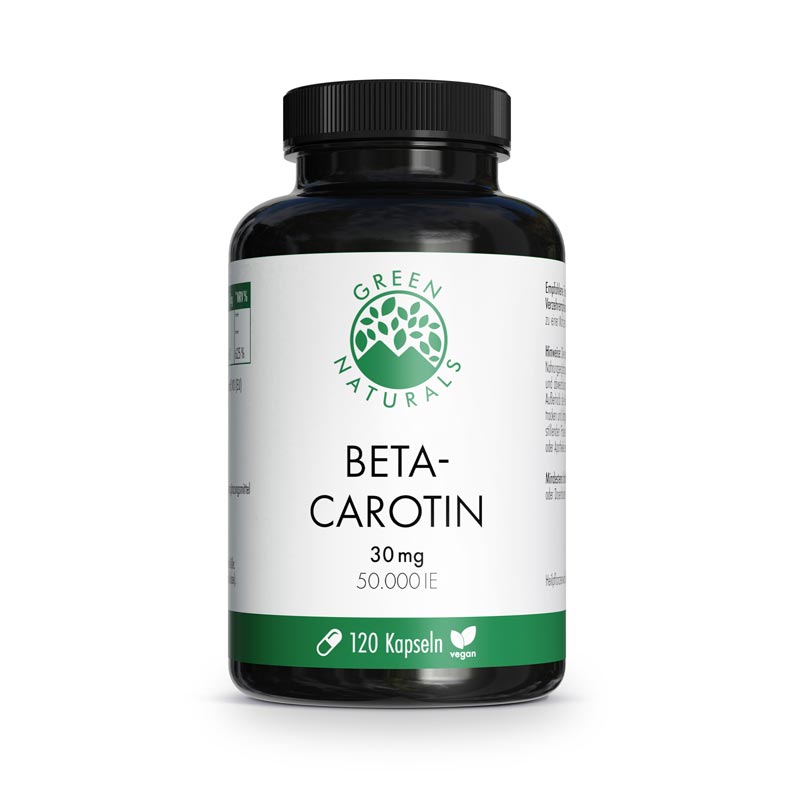 GREEN NATURALS BETA-CAROTIN 30 mg 120 St Kapseln