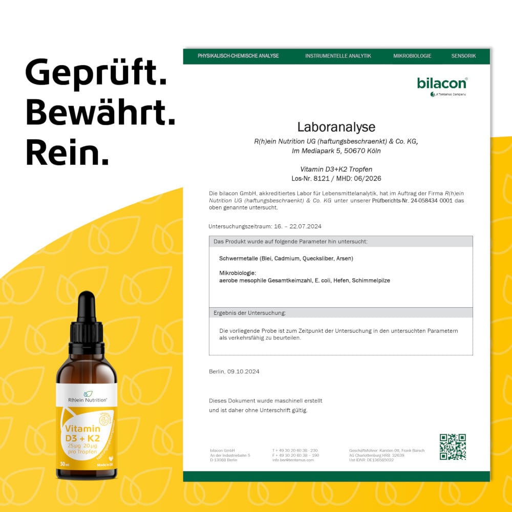 Vitamin D3 + K2 Tropfen 30 ml Tropfen