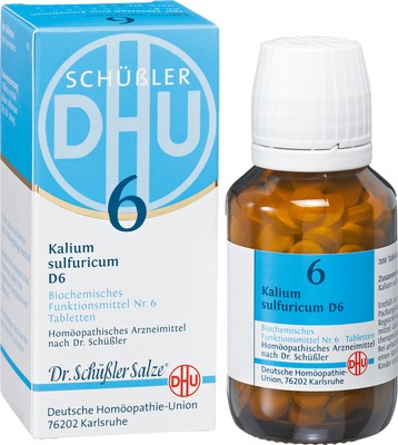 DHU Schüßler-Salz Nr. 6 Kalium sulfuricum D6 80 St Tabletten