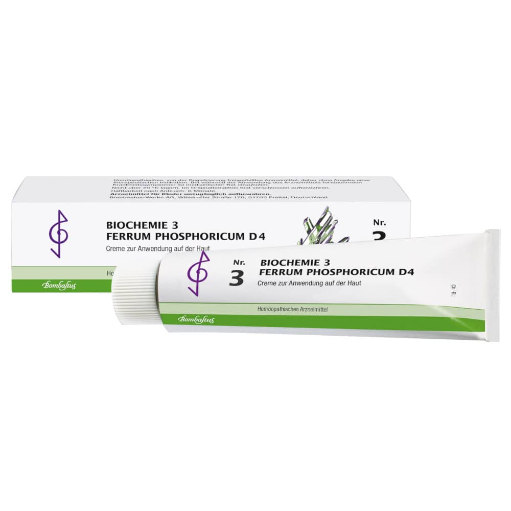 BIOCHEMIE 3 FERRUM PHOSPHORICUM D4 100 ml Creme