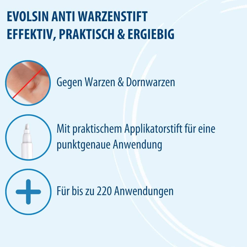 Evolsin Anti Warzen Stift 3 ml Stifte