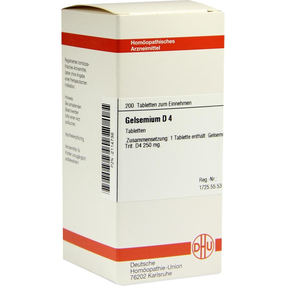 GELSEMIUM D 4 200 St Tabletten