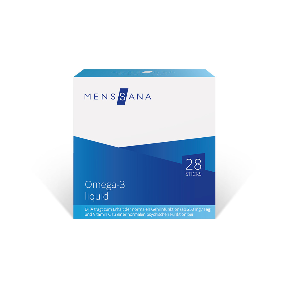 Omega-3 Liquid Menssana Sticks 28 St Saft
