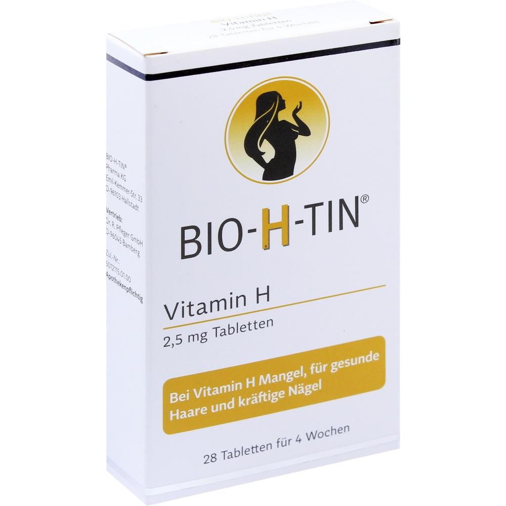 BIO-H-TIN Vitamin H 2,5 mg 28 St Tabletten