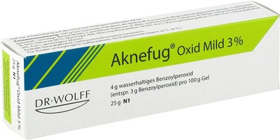 Aknefug Oxid Mild 3% Gel 25 g Gel