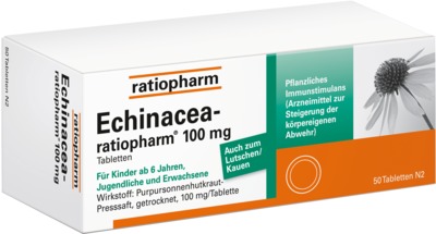 Echinacea-ratiopharm 100mg 50 St Tabletten