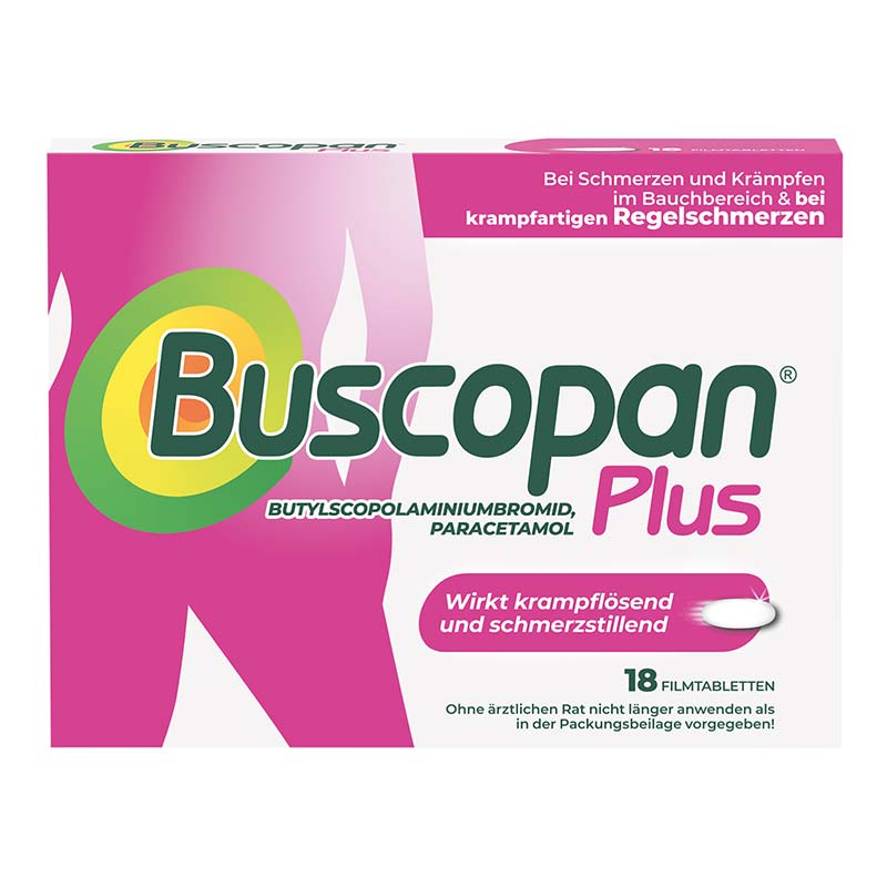 Buscopan Plus 18 St Filmtabletten