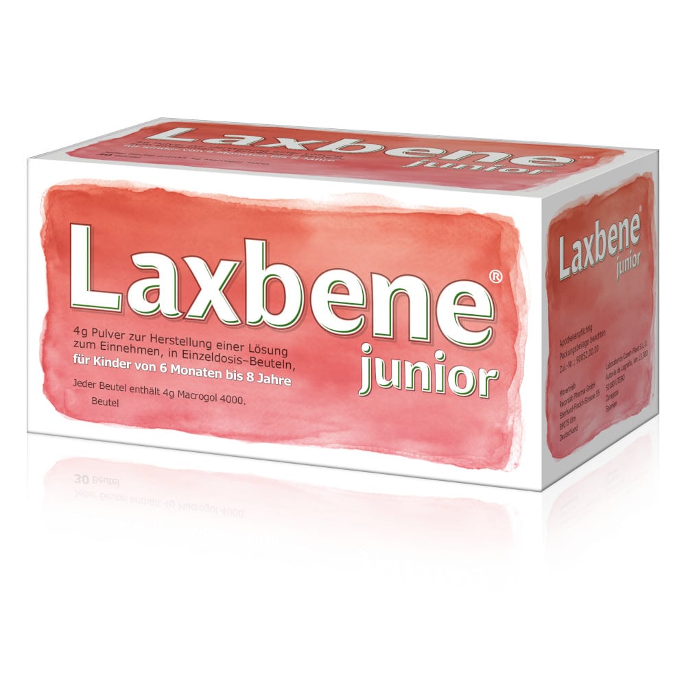 Laxbene junior 4g 50 St Pulver zur Herstellung einer Lösung zum Einnehmen