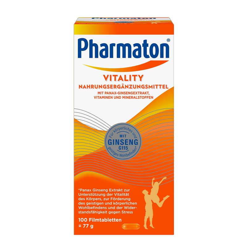 Pharmaton VITALITY 100 St Filmtabletten