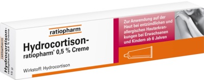 Hydrocortison-ratiopharm 0,5 % 30 g Creme