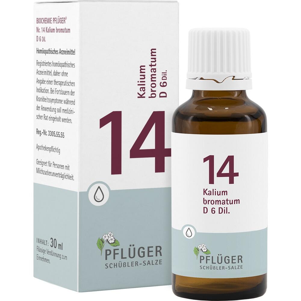 Schüßler-Salz Nr. 14 Kalium bromatum D6 30 ml Tropfen