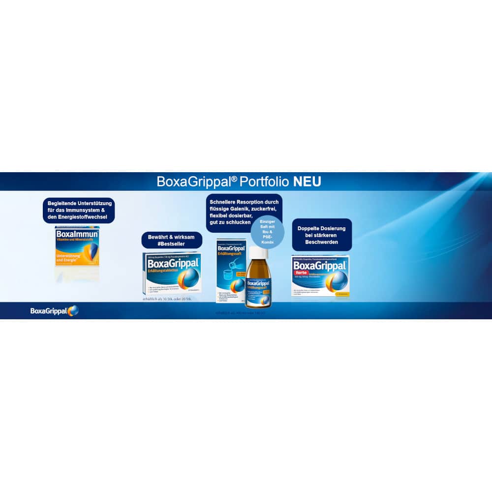 BoxaGrippal forte 400 mg / 60 mg 12 St Filmtabletten