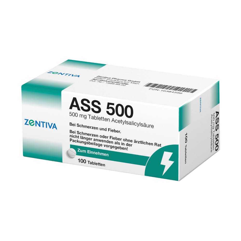 ASS 500 100 St Tabletten