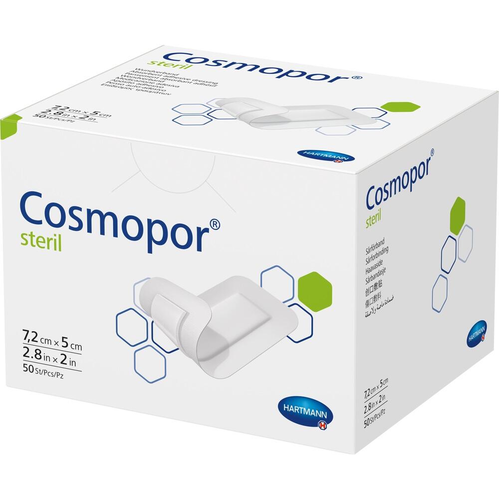 COSMOPOR steril 5x7,2 cm 50 St Pflaster