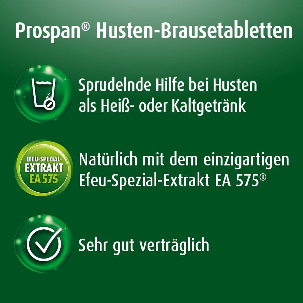 Prospan Husten Brausetabletten 20 St Brausetabletten