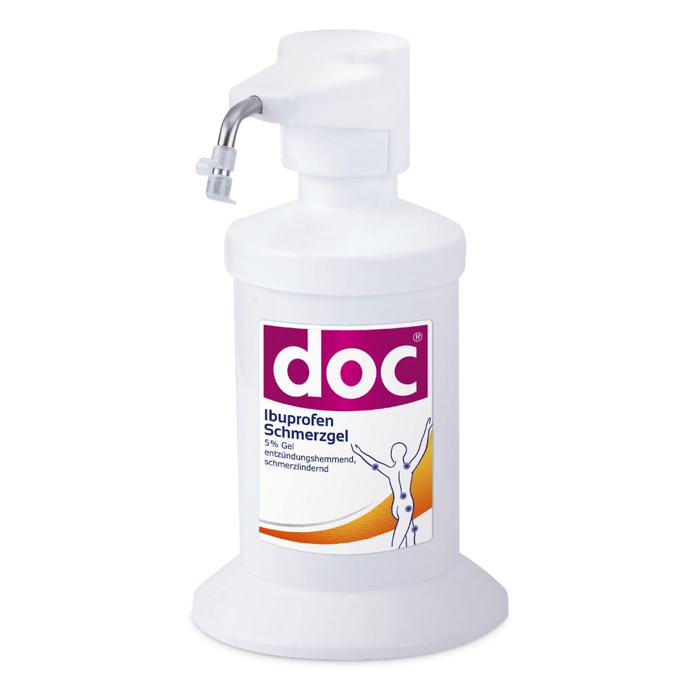 doc Ibuprofen Schmerzgel inkl. Spender 1 kg Gel