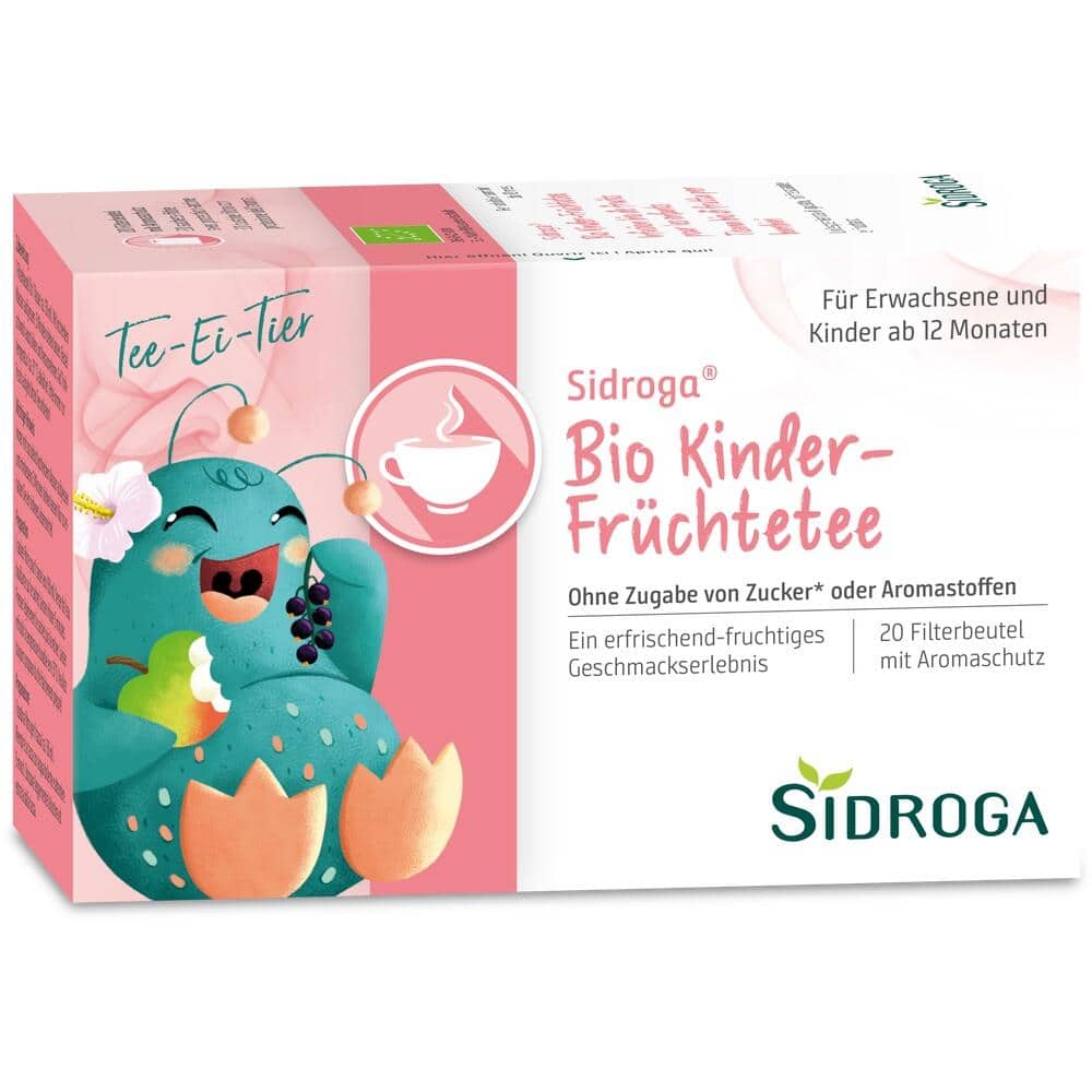 SIDROGA Bio Kinder-Früchtetee Filterbeutel 20X1.5 g Tee