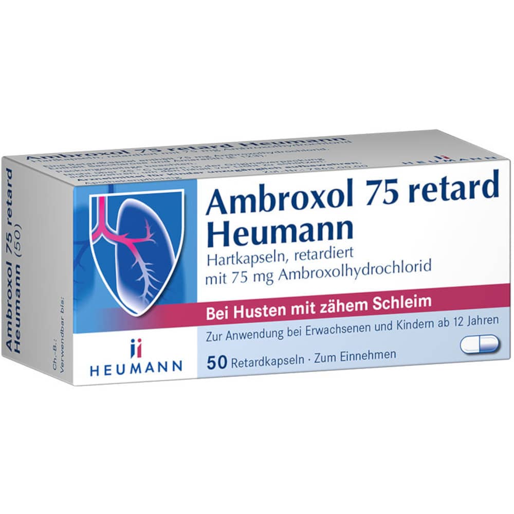 Ambroxol 75 retard Heumann 50 St Retard-Kapseln