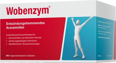 Wobenzym 360 St Tabletten magensaftresistent