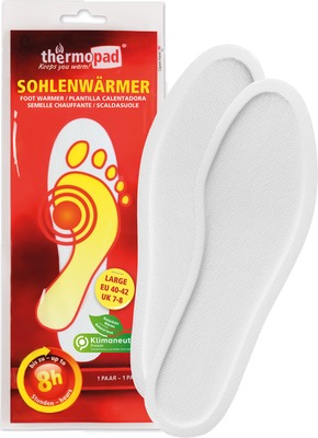 THERMOPAD Sohlenwärmer Größe L 2 St