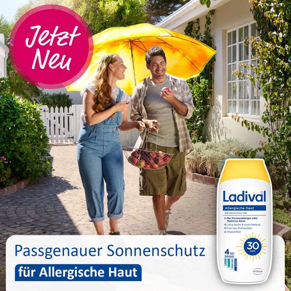 Ladival Allergische Haut Sonnenschutz-Gel LSF 30 200 ml Gel