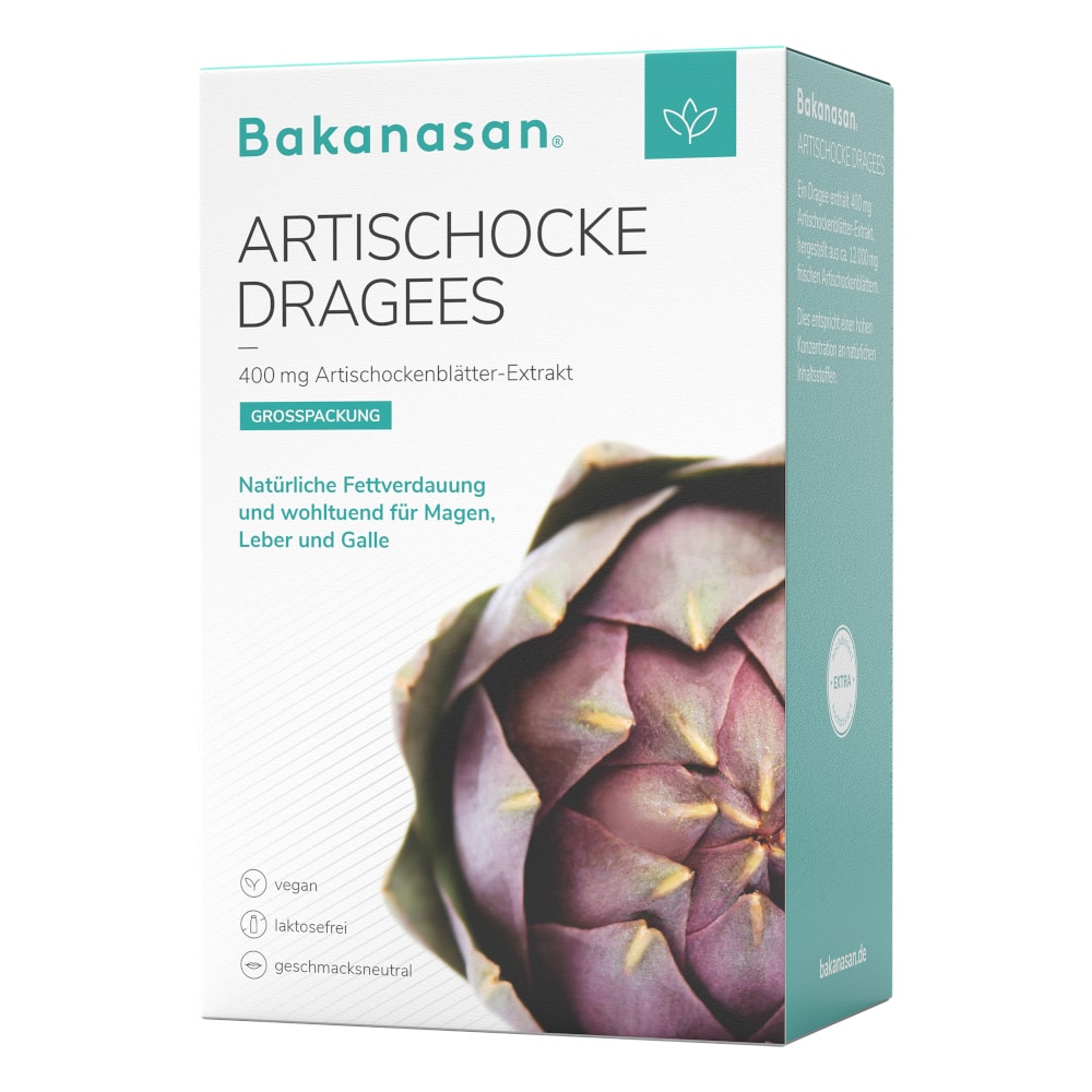 BAKANASAN Artischocke Dragees 120 St Dragees