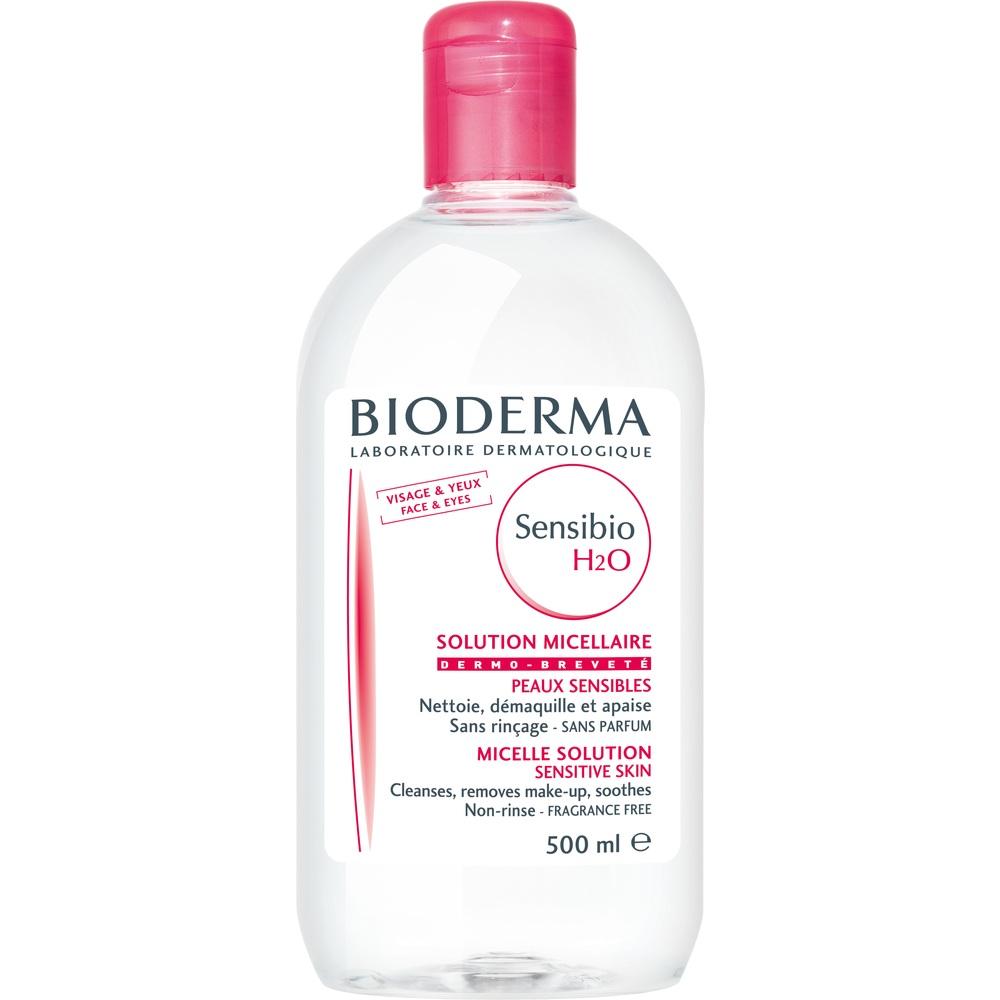 BIODERMA Sensibio H2O - Sanft reinigendes Mizellenwasser bei empfindlicher Haut 500 ml 500 ml Lösung