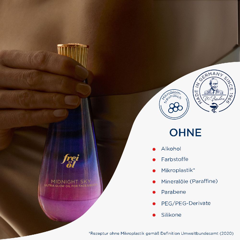 frei Öl ULTRA GLOW ÖL Midnight Sky 100 ml Öl